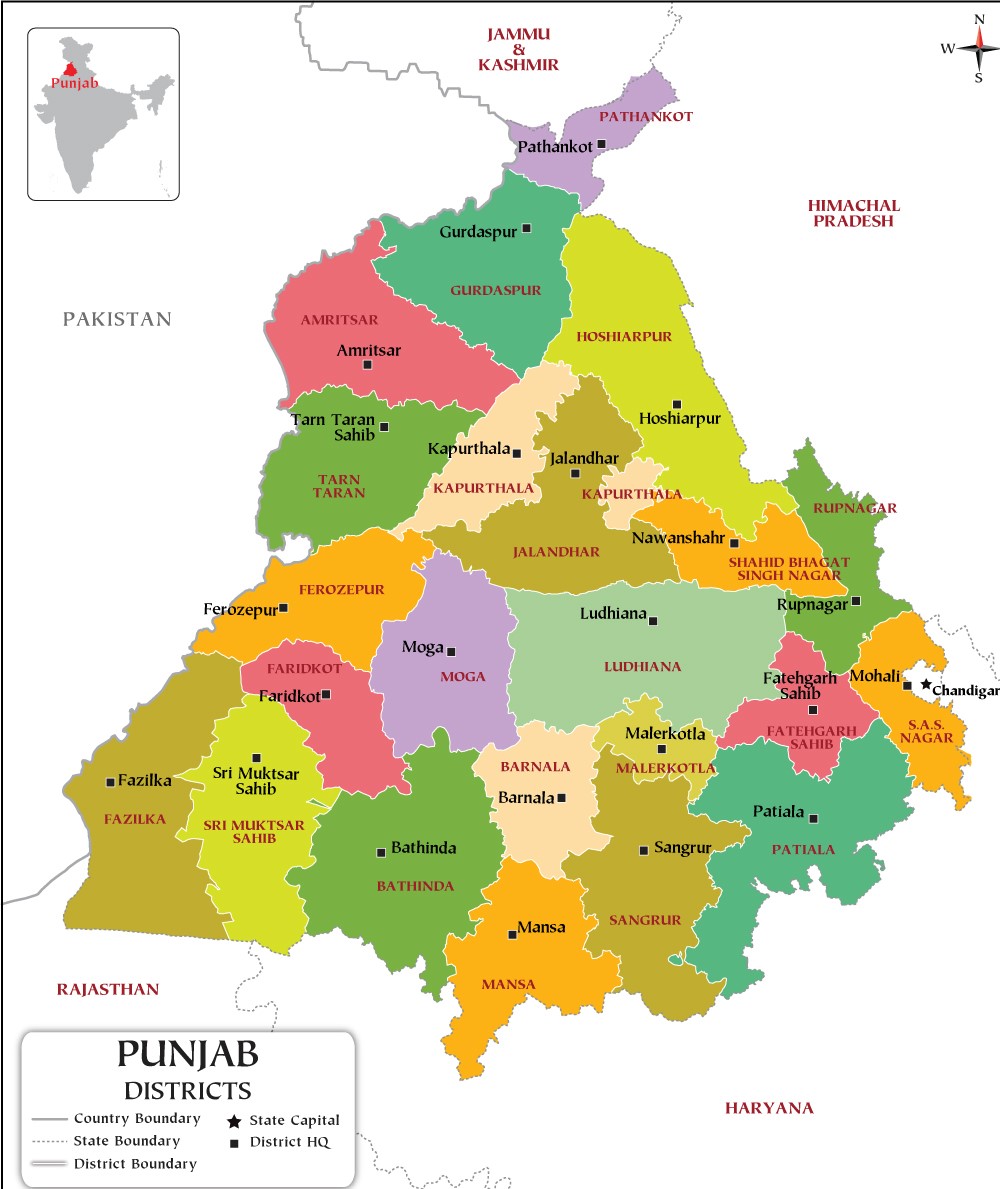 Punjab-map